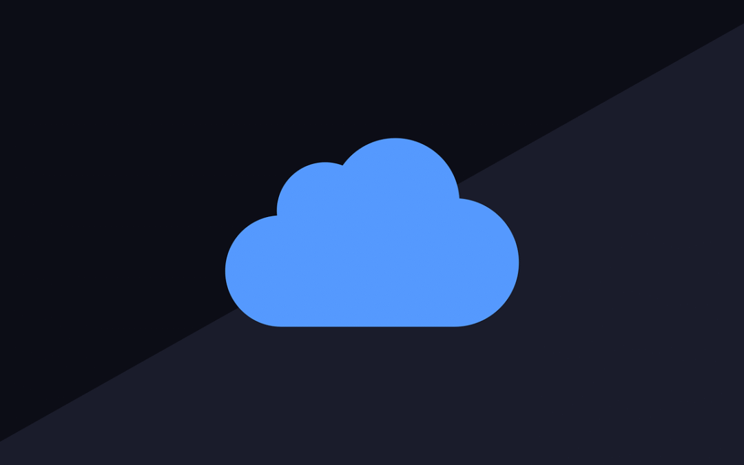 Free cloud cloud computing connection vector